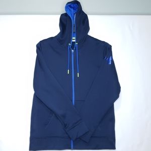Under Armour mens Medium Blue Zippered Sweatshirt